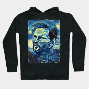 Lionel Messi Van Gogh Style Hoodie